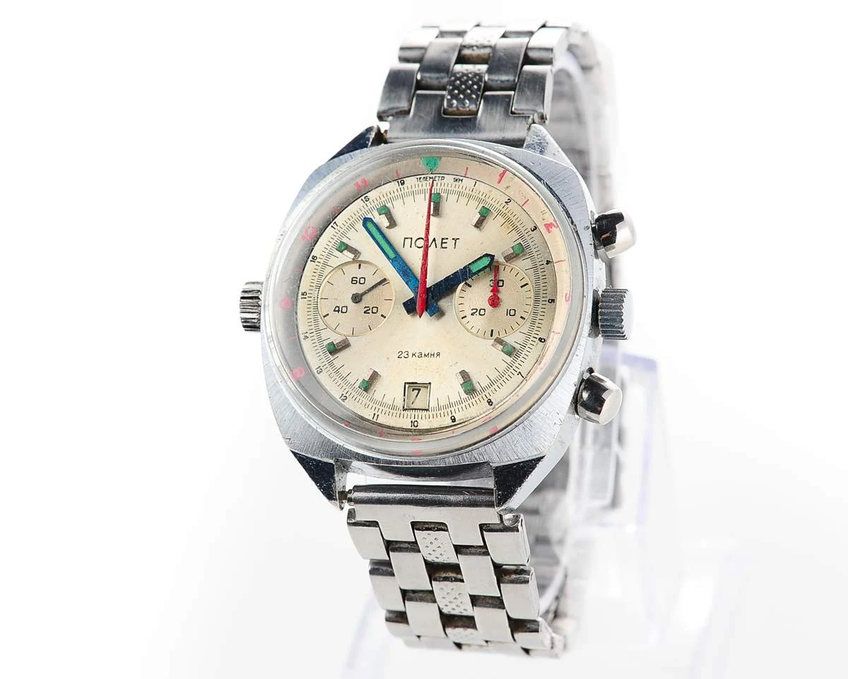 Poljot Chronograph 3133 mechanical watch!