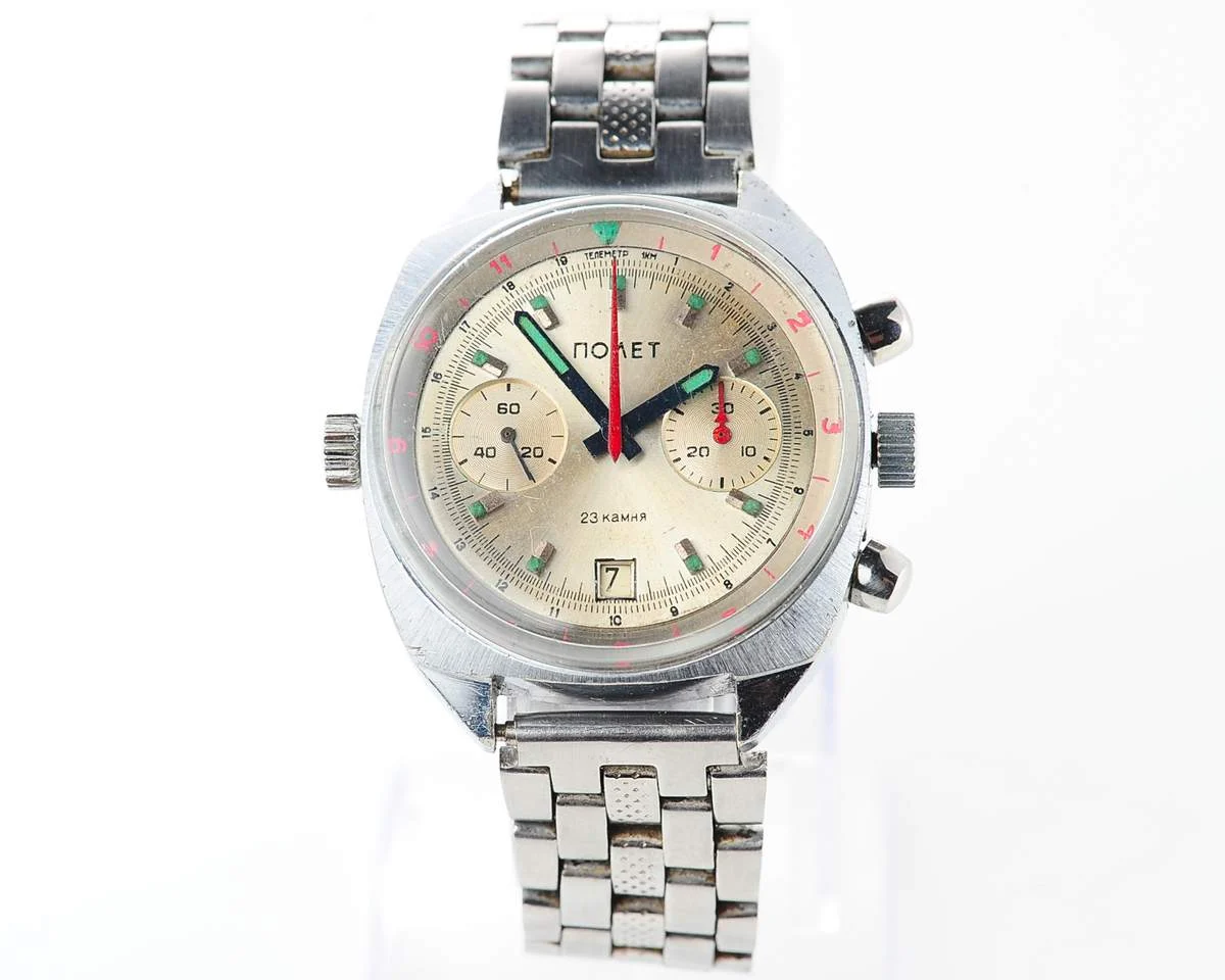 Poljot Chronograph 3133 mechanical watch!