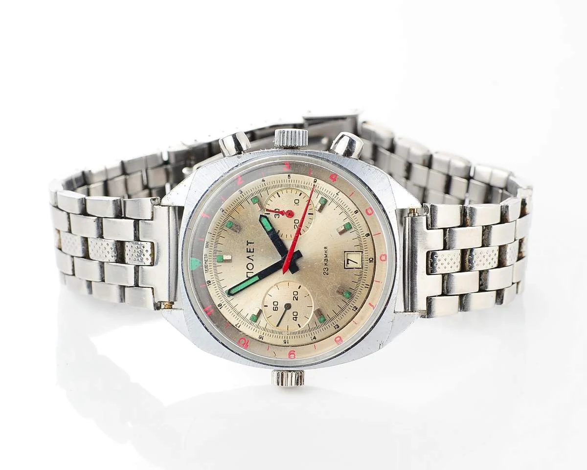 Poljot Chronograph 3133 mechanical watch!