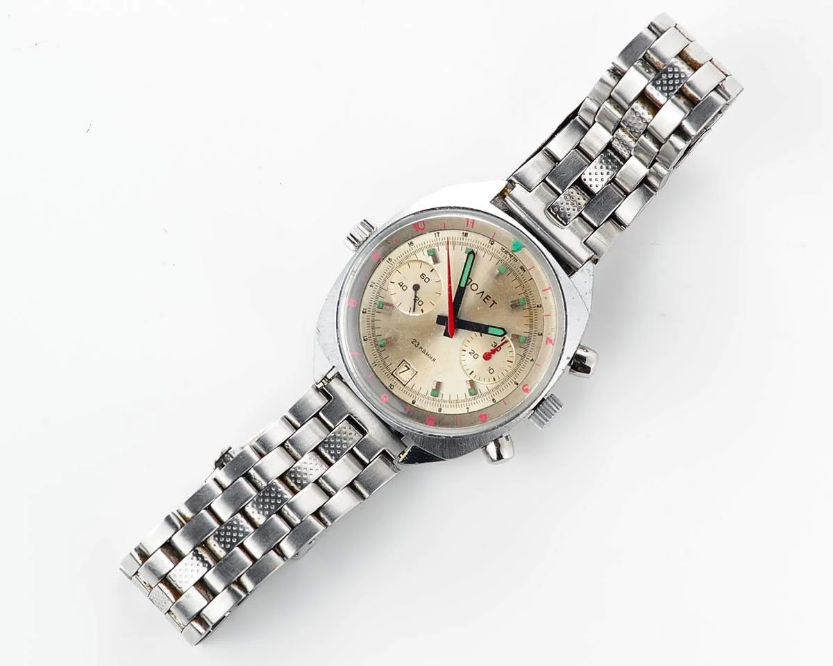 Poljot Chronograph 3133 mechanical watch!