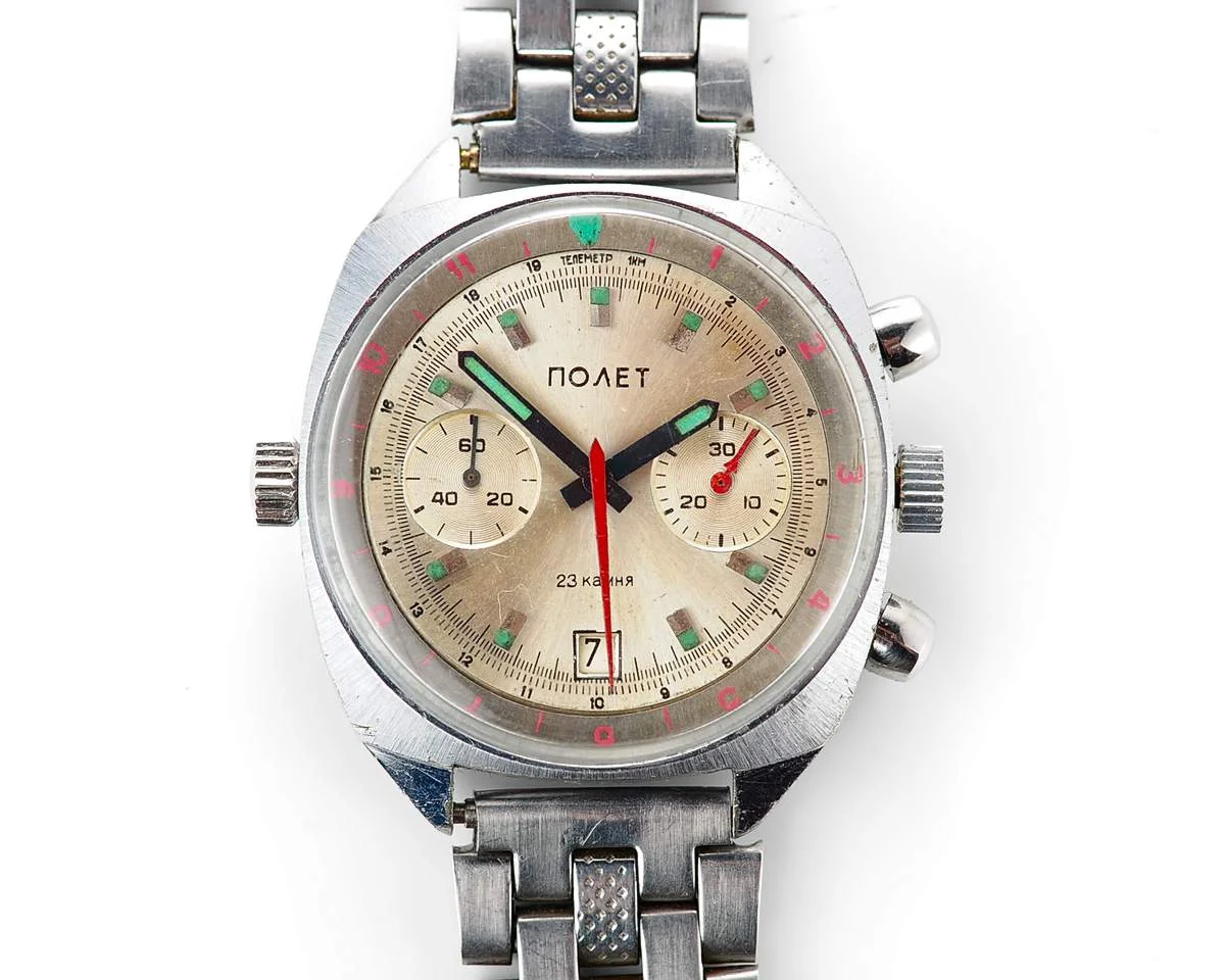 Poljot Chronograph 3133 mechanical watch!
