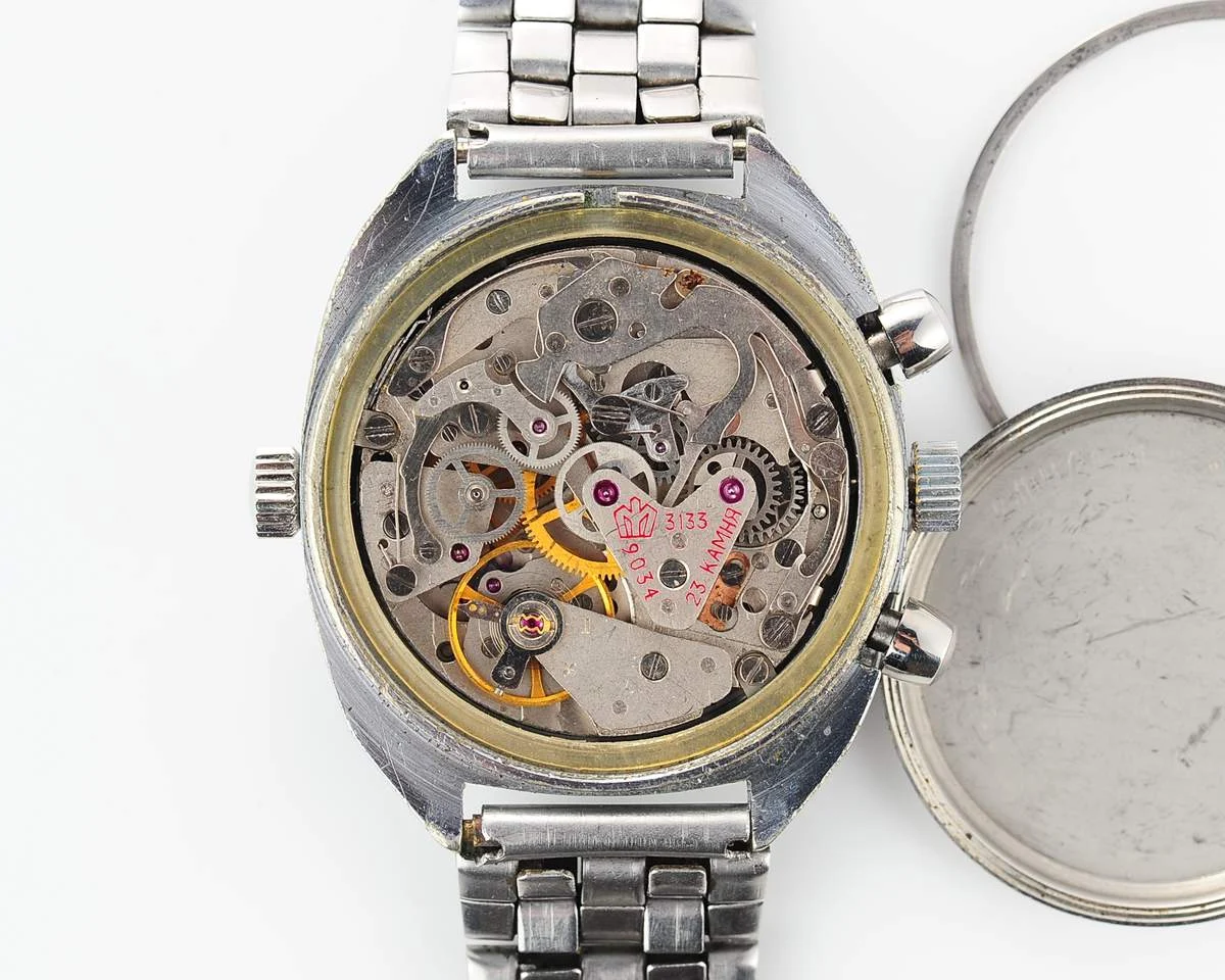 Poljot Chronograph 3133 mechanical watch!