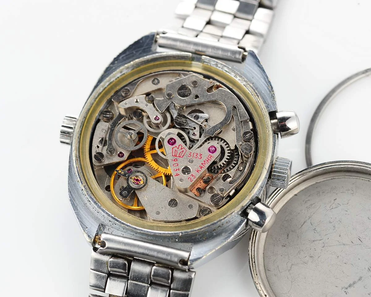 Poljot Chronograph 3133 mechanical watch!