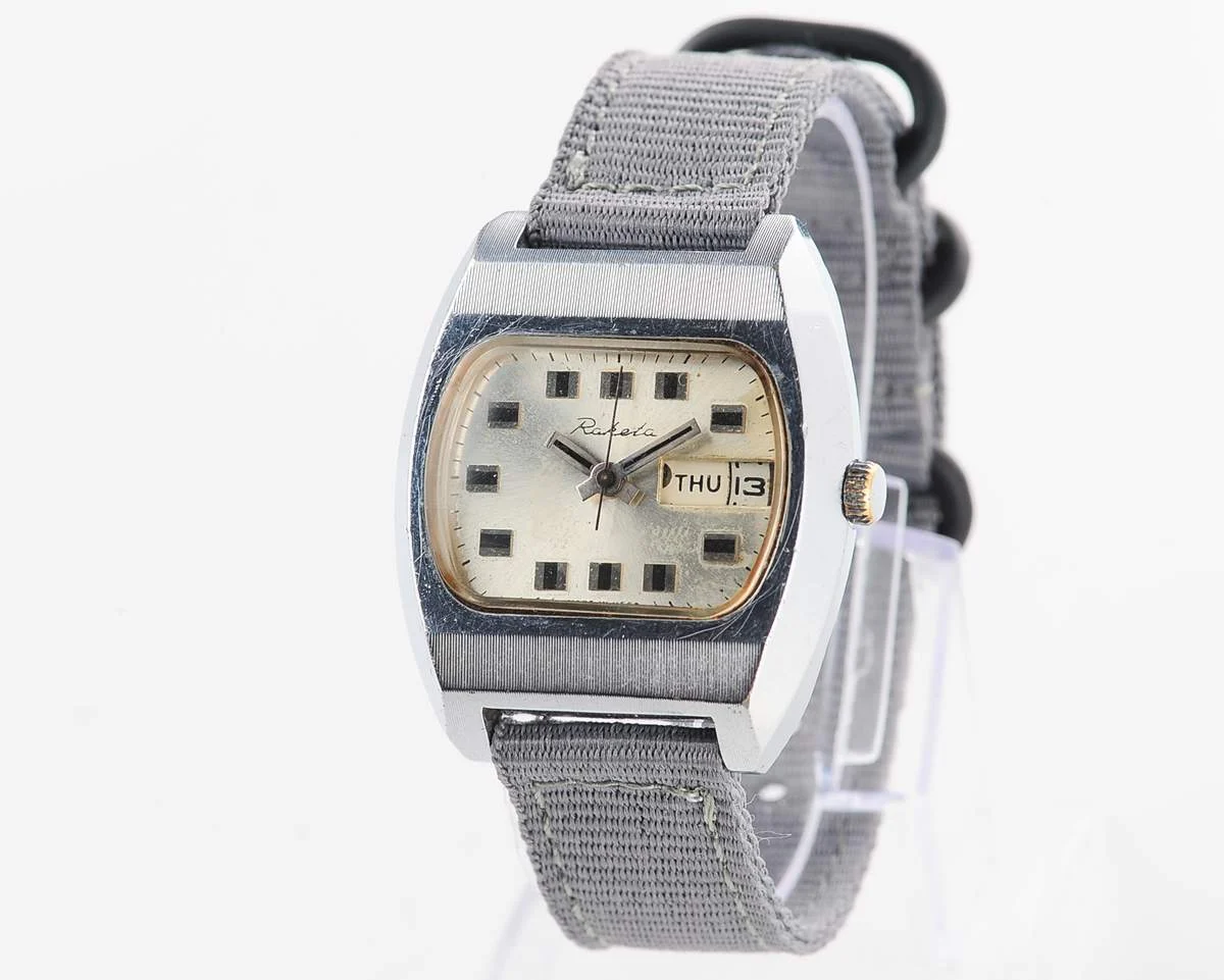 Raketa Baker vintage mechanical wrist watch