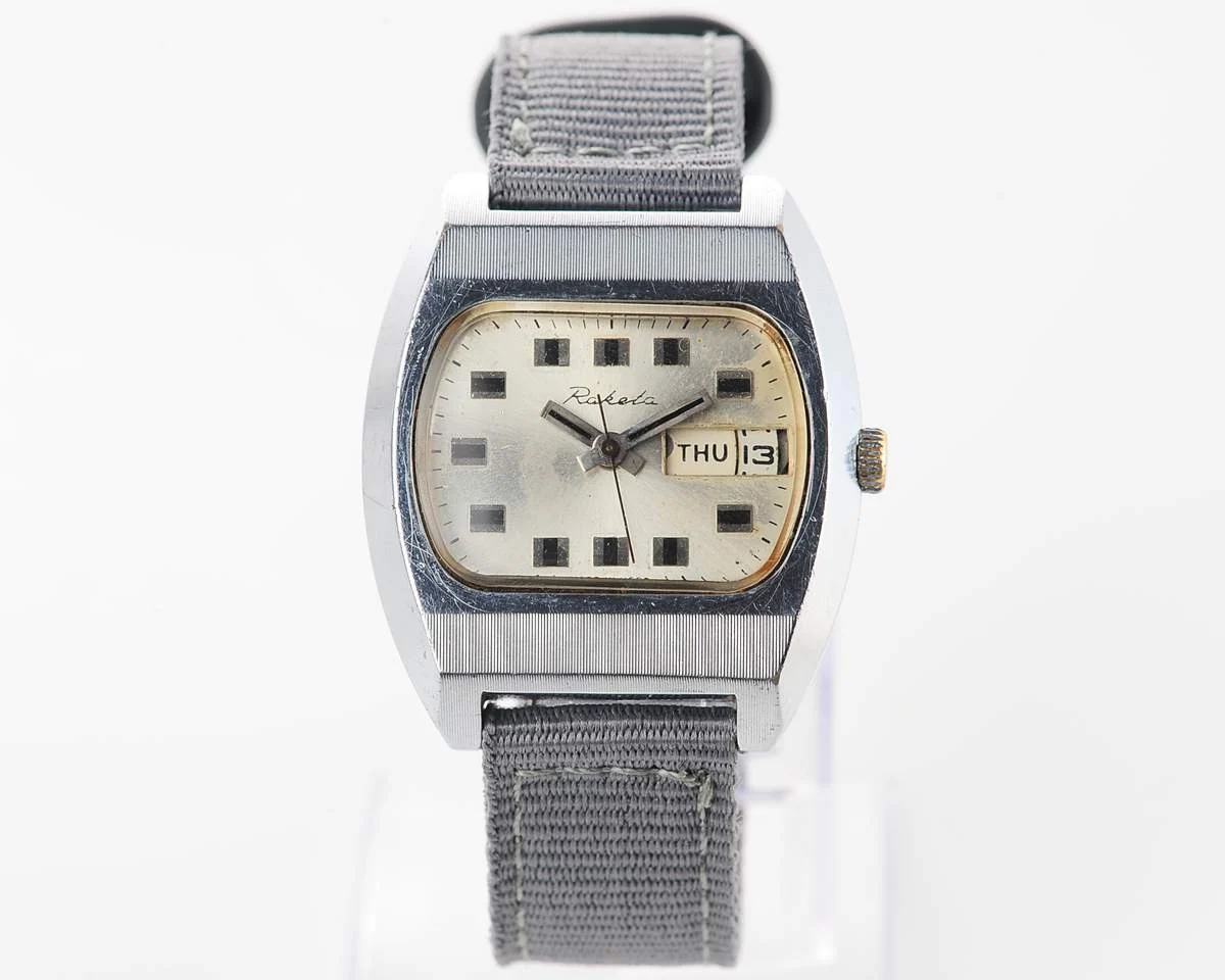 Raketa Baker vintage mechanical wrist watch