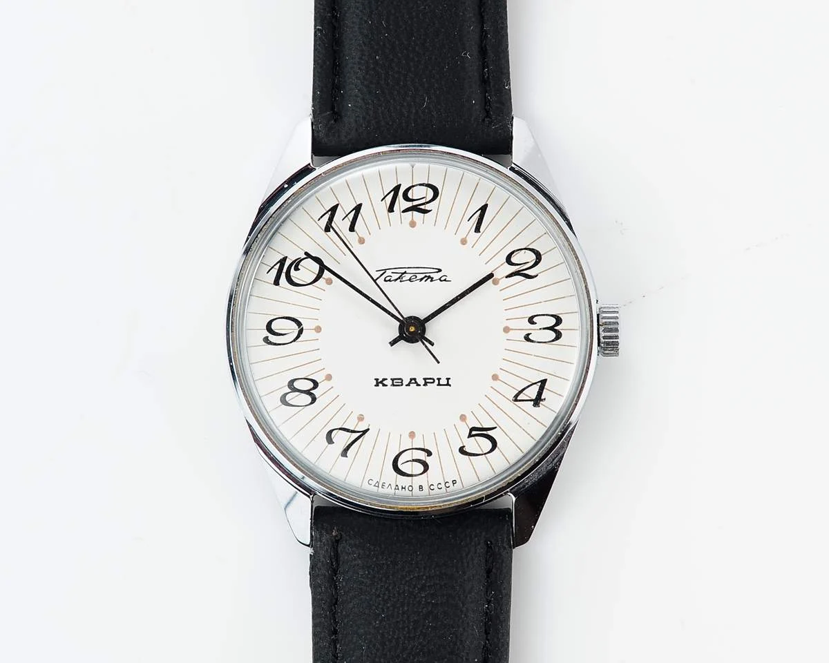 Elegant Raketa Soviet quartz watch