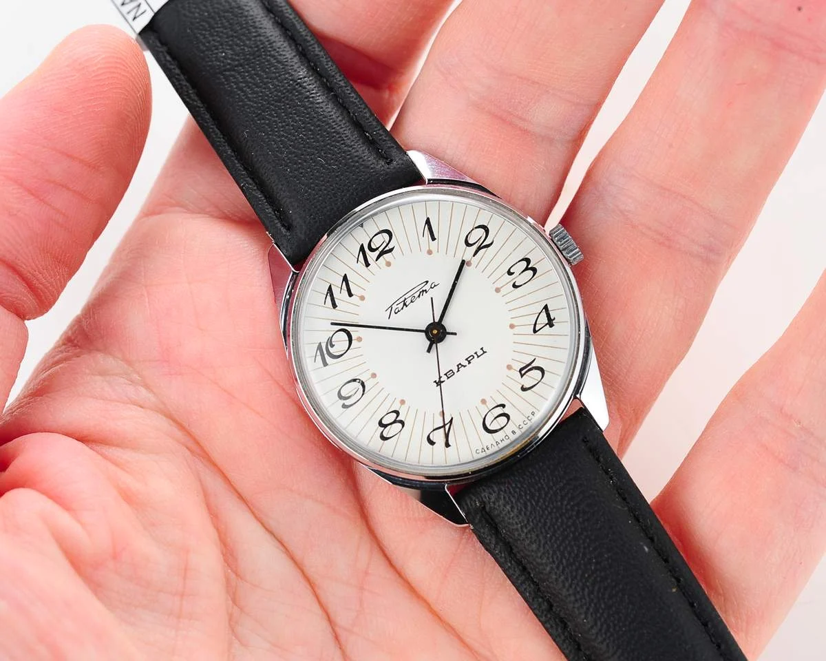 watch Raketa quartz white 6622-0026