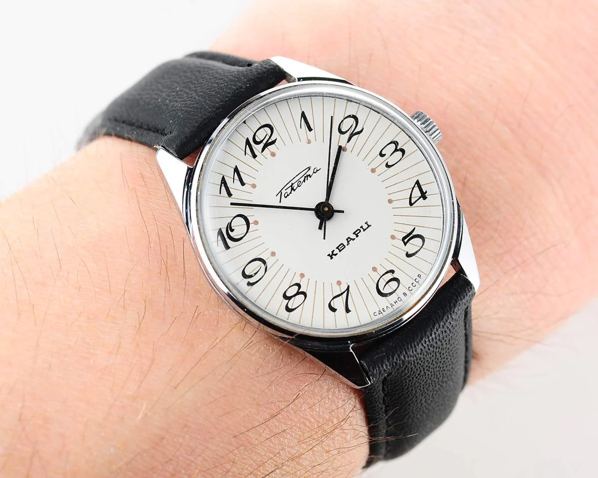 watch Raketa quartz white 6622-0029