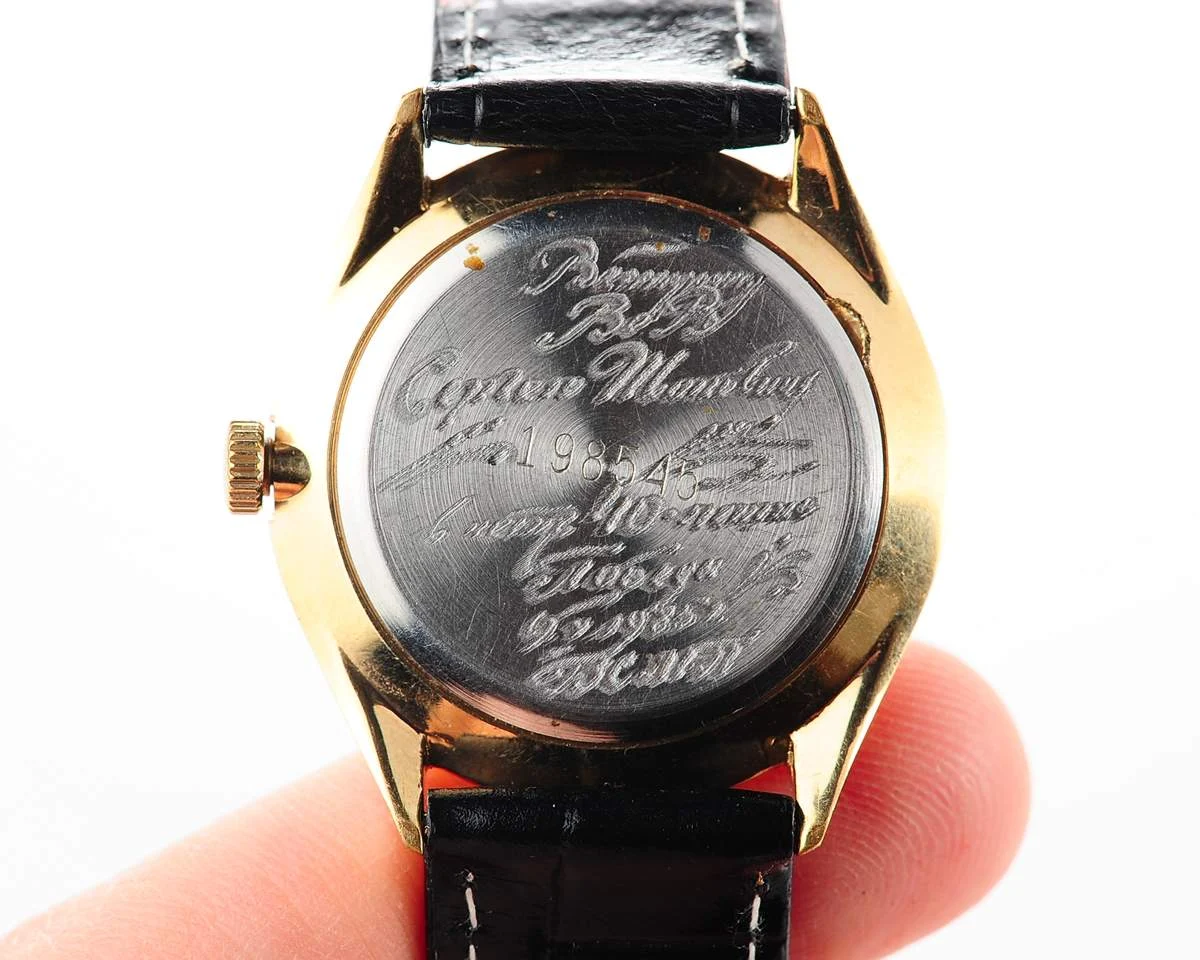 watch Raketa quartz yellow 6648-0046