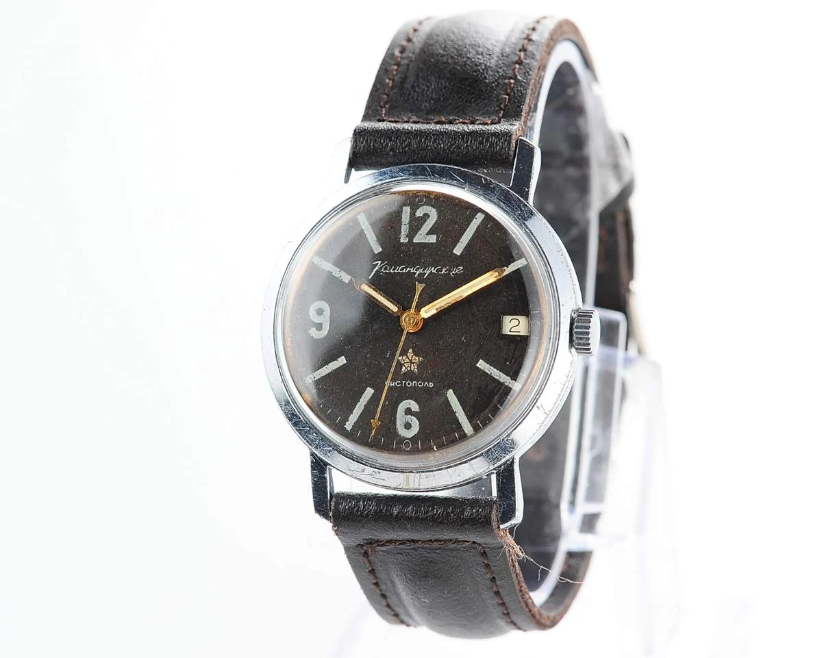 Soviet Vostok Komandirskie mechanical watch