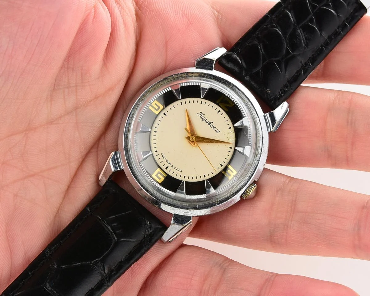 Rare! Beautiful vintage Soviet wrist watch from 50s - Kirovskie 1MWF