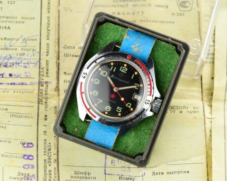 TIME CAPSULE: Vostok Komandirskie limited series watch - "Zakaz MO CCCP"!