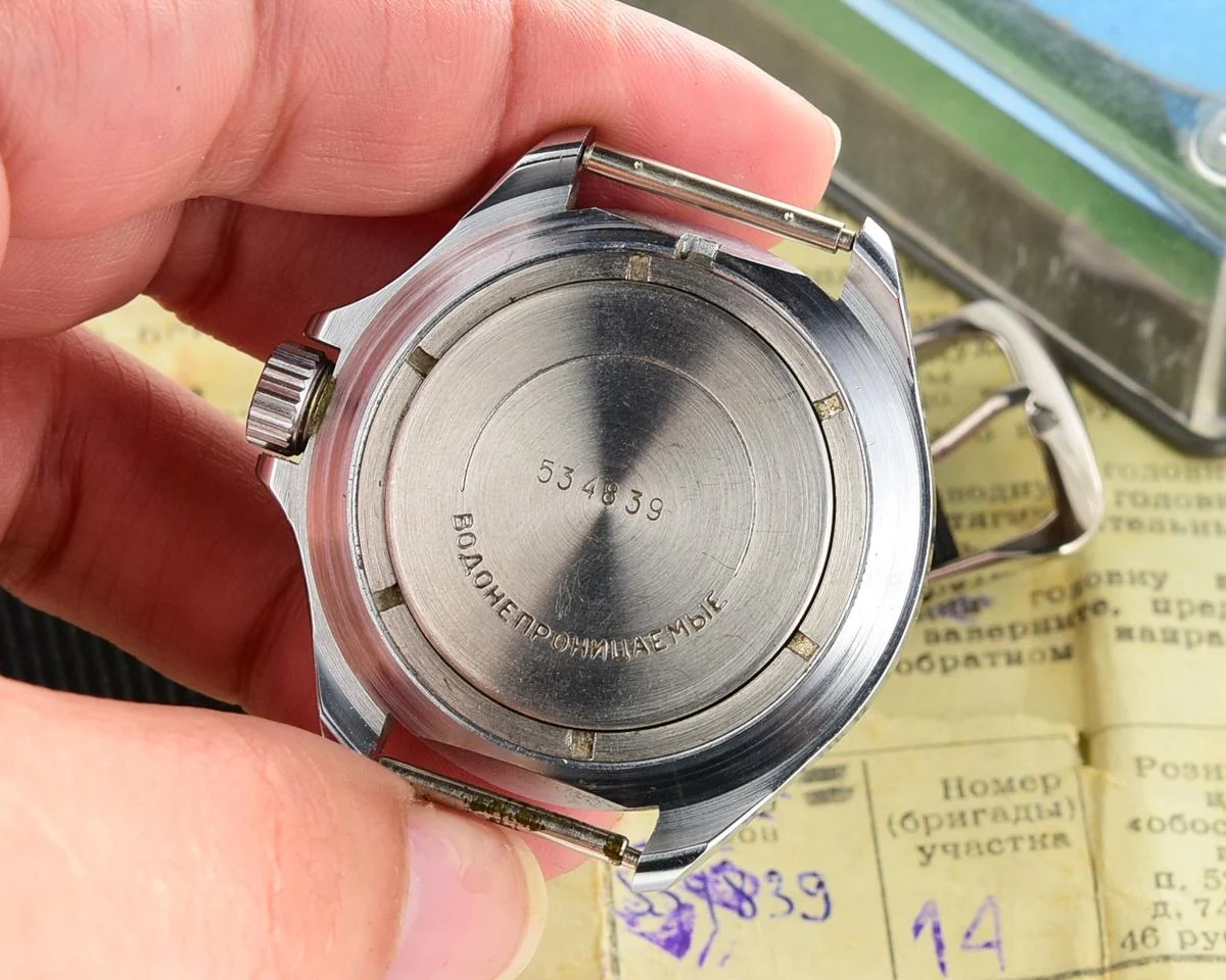 TIME CAPSULE: Vostok Komandirskie limited series watch - "Zakaz MO CCCP"!