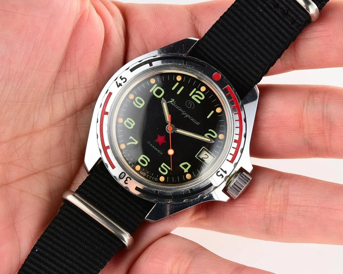 TIME CAPSULE: Vostok Komandirskie limited series watch - "Zakaz MO CCCP"!
