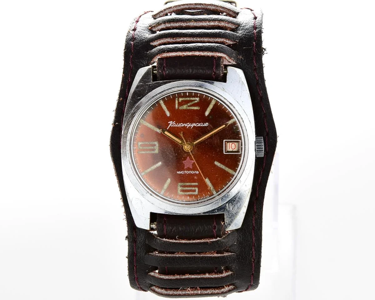 Soviet Vostok Komandirskie mechanical watch - Zakaz MO CCCP!