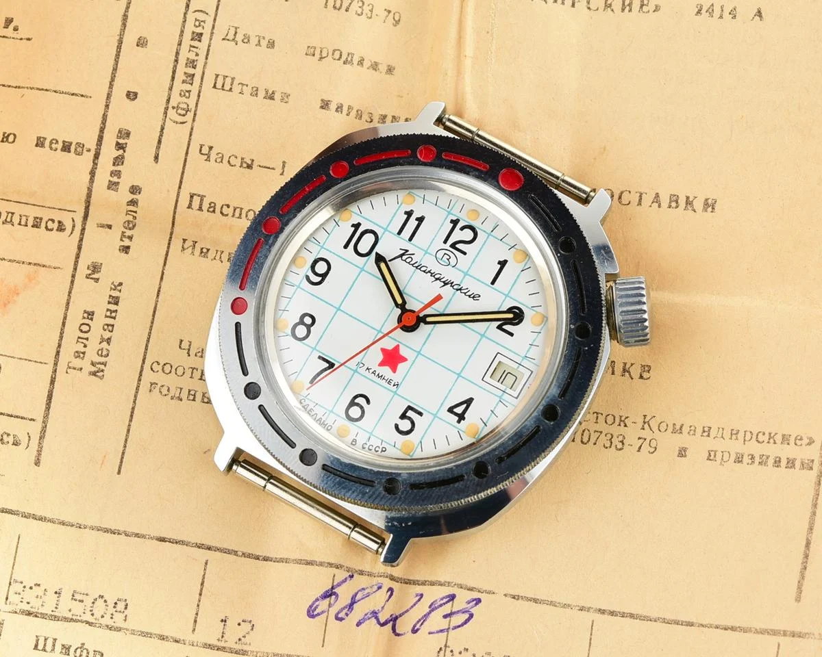 TIME CAPSULE: Vostok Komandirskie mechanical watch – New Old Stock (NOS)!