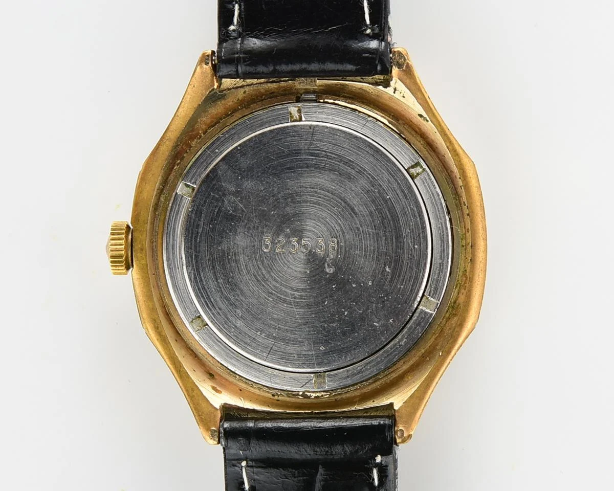 Soviet gold-plated Vostok Komandirskie mechanical watch - Zakaz MO CCCP!