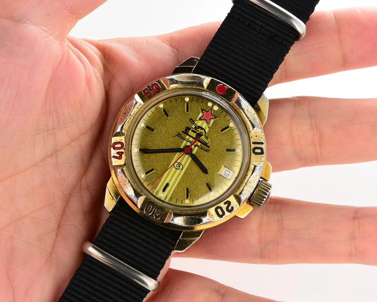 Vostok Commander's watch - Komandirskie Tank!