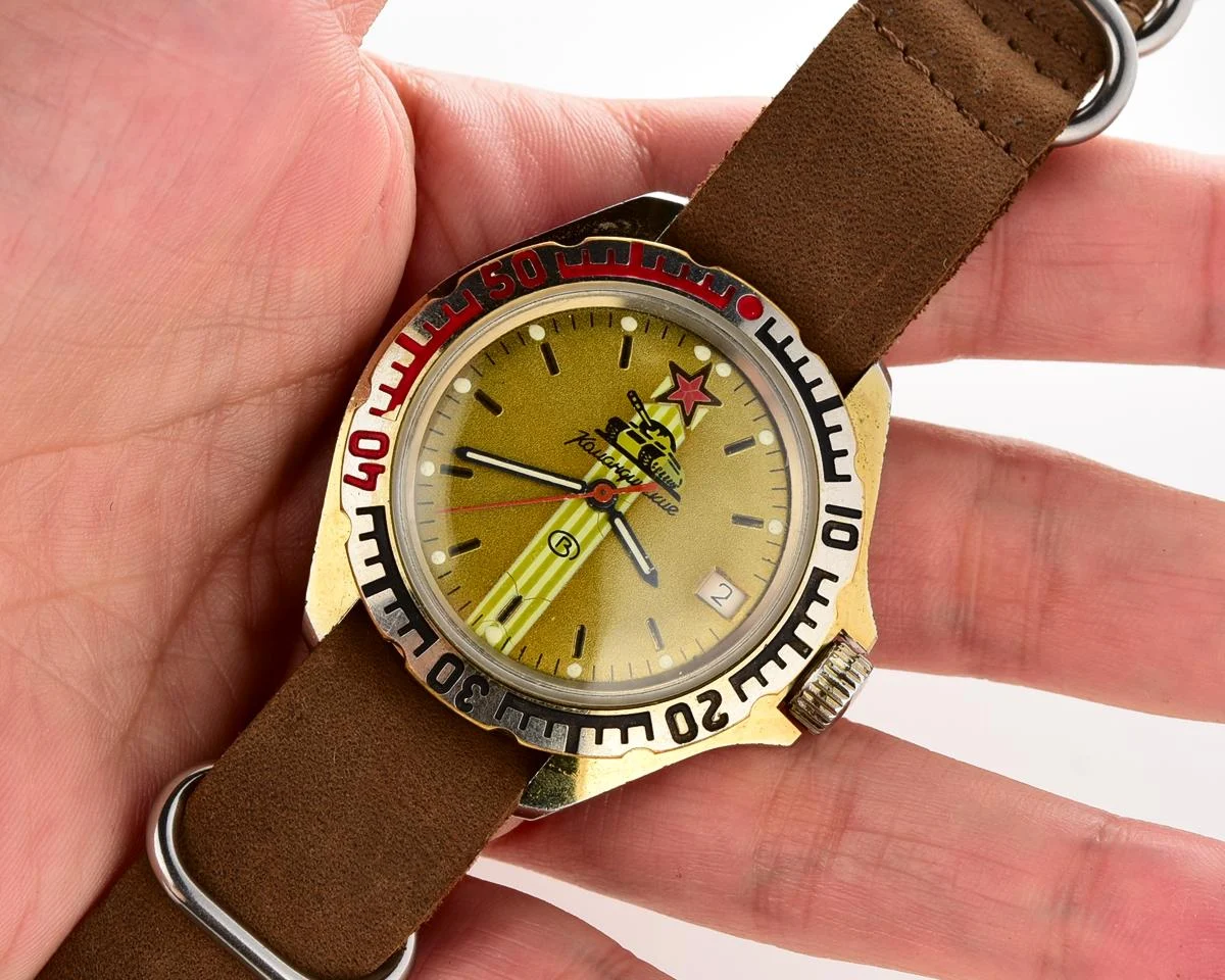 Vostok Commander's watch - Komandirskie Tank!