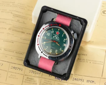 TIME CAPSULE: Vostok Komandirskie Tank mechanical watch limited series – “Zakaz MO CCCP” – New Old Stock (NOS)!