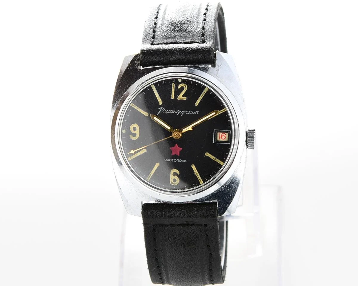 Soviet Vostok Komandirskie mechanical watch - Zakaz MO CCCP!