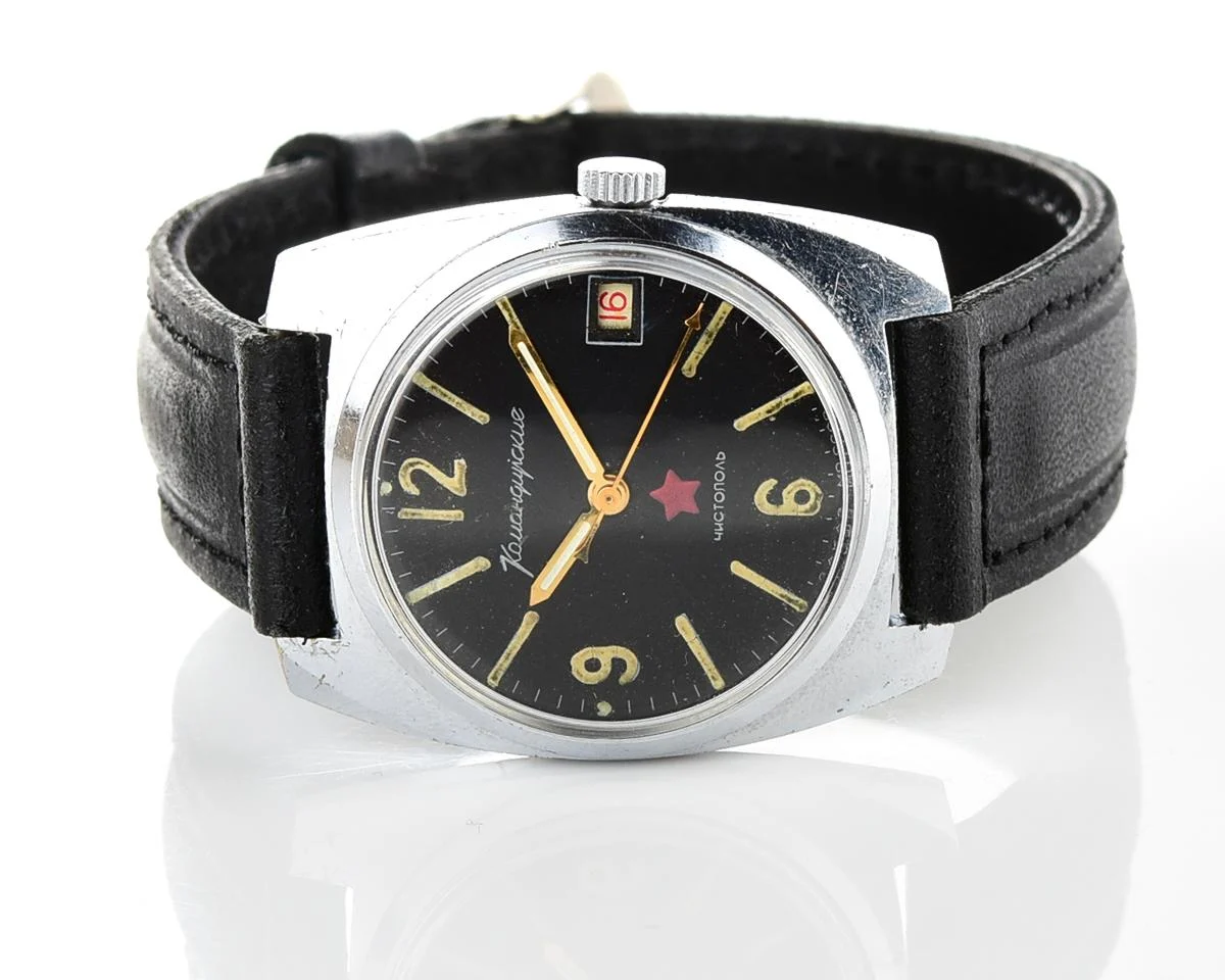 Soviet Vostok Komandirskie mechanical watch - Zakaz MO CCCP!