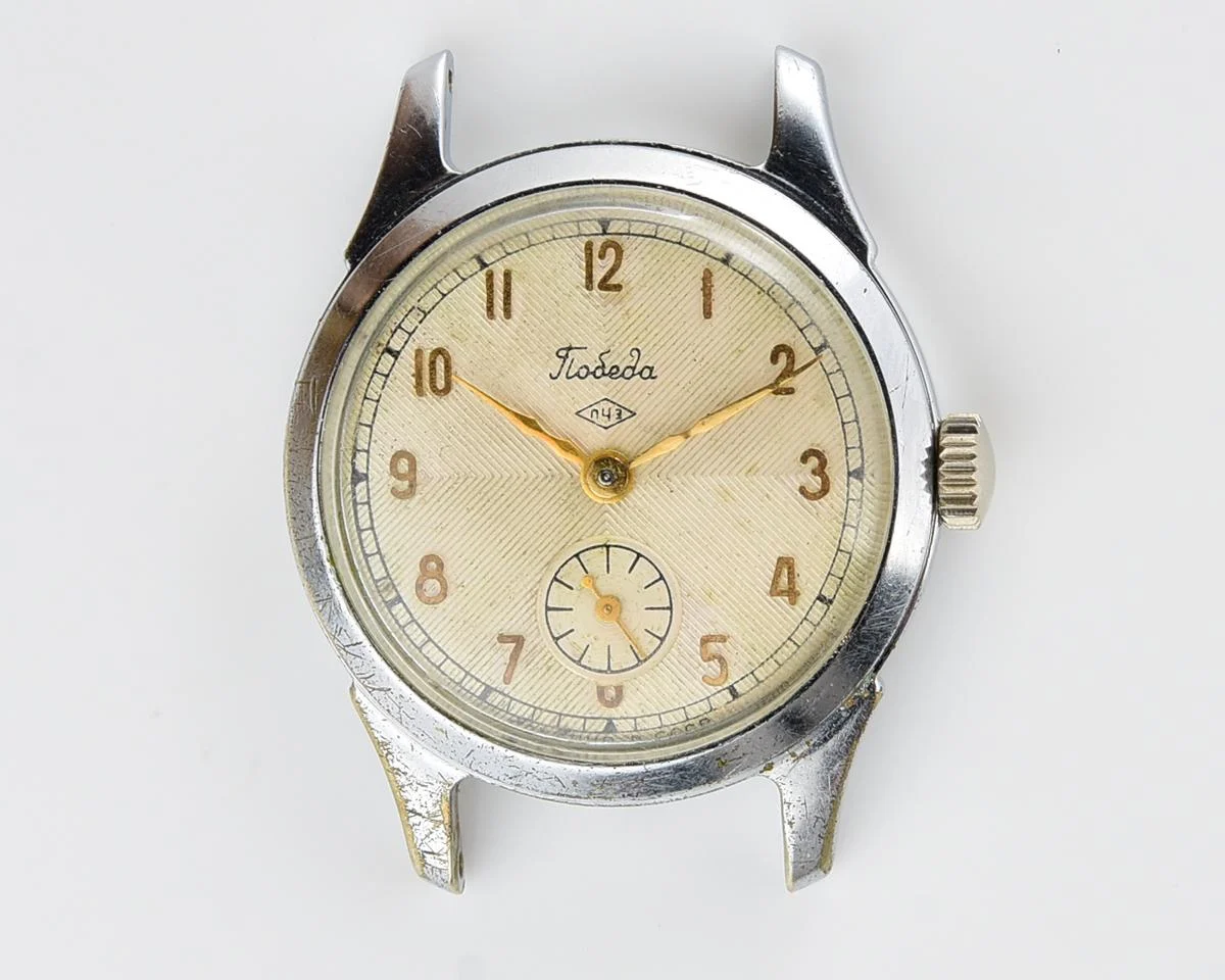 Vintage Soviet Pobeda mechanical watch