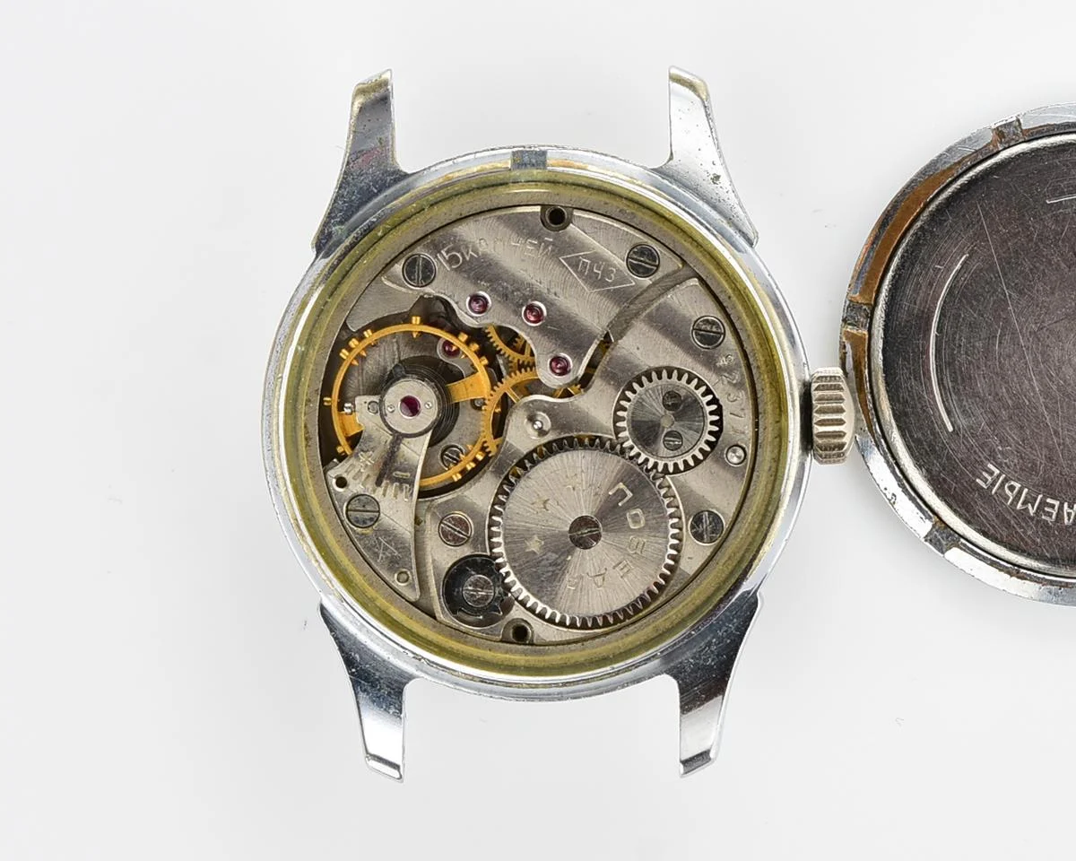 Vintage Soviet Pobeda mechanical watch