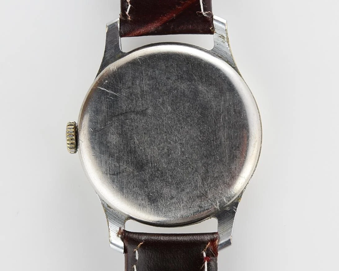 Vintage Soviet mechanical Pobeda wrist watch, 4th quarter of 1955
