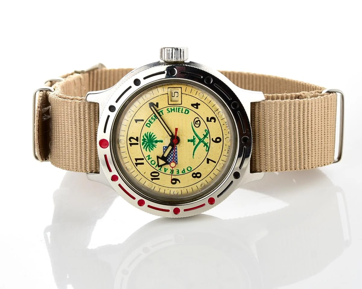 Vostok Amphibia Operation Desert Shield with automatic self winding mechanical movement