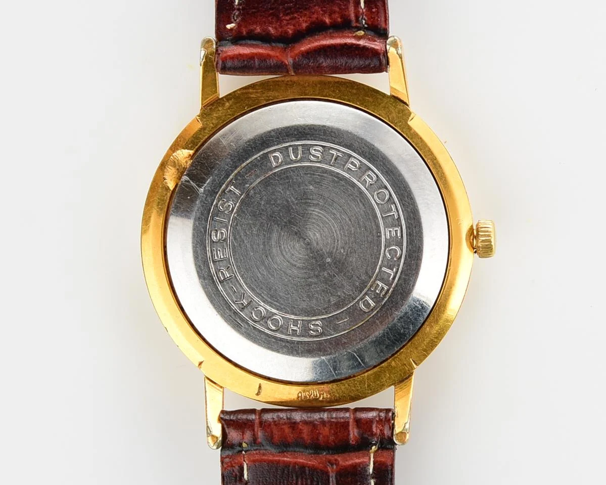 Vintage Poljot mechanical watch, gold-plated AU20