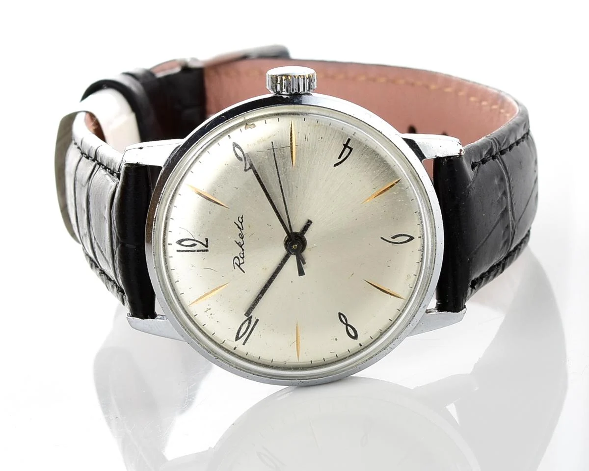 Soviet Raketa vintage mechanical watch