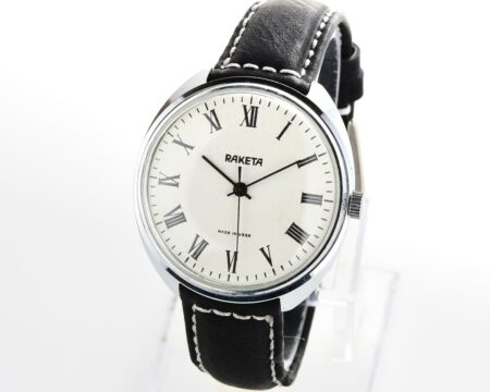 Large vintage RAKETA mechanical watch