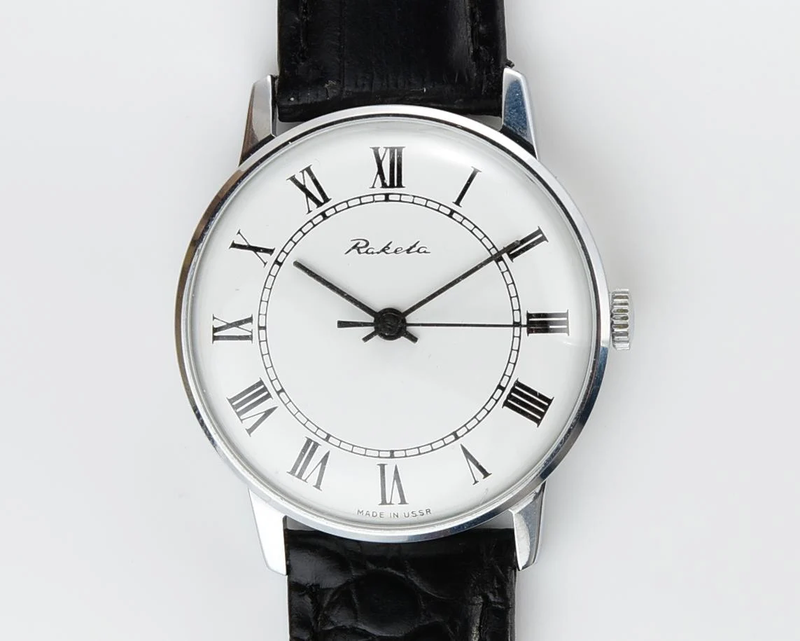 Soviet Raketa vintage mechanical watch