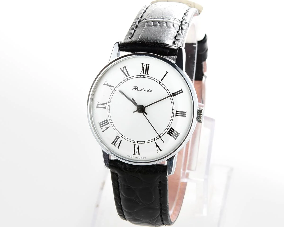 Soviet Raketa vintage mechanical watch