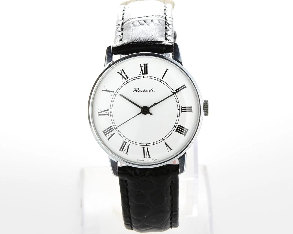 Soviet Raketa vintage mechanical watch