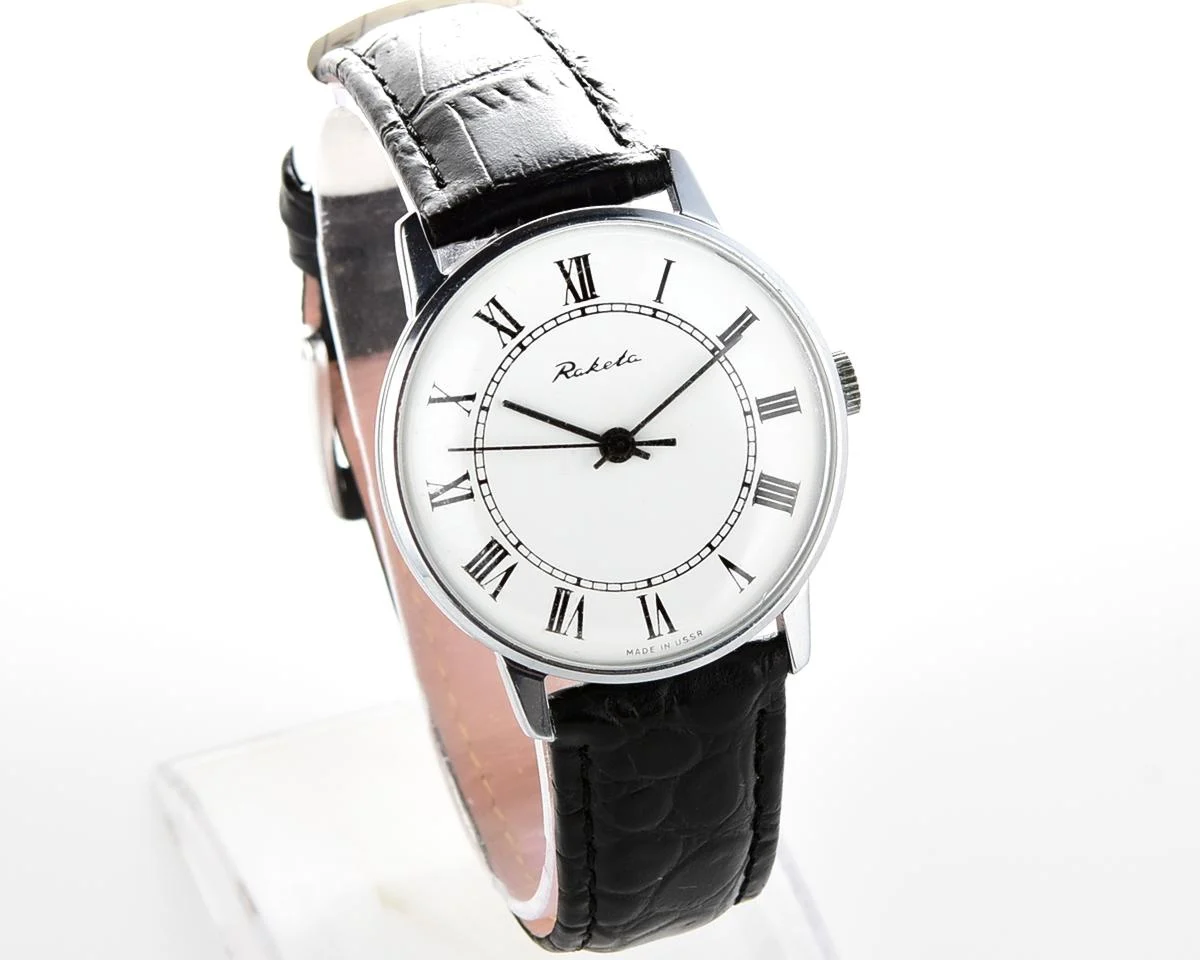 Soviet Raketa vintage mechanical watch