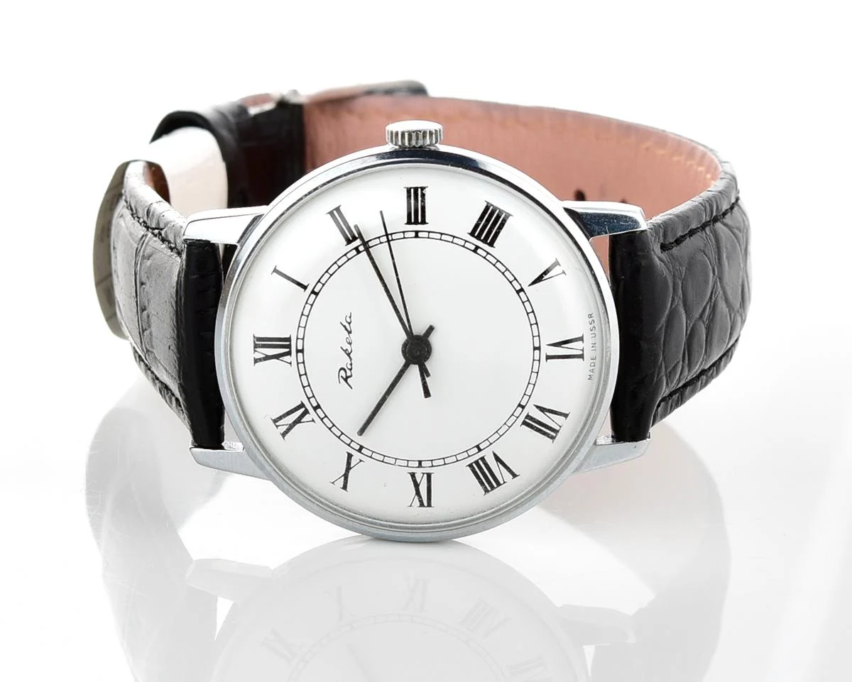 Soviet Raketa vintage mechanical watch