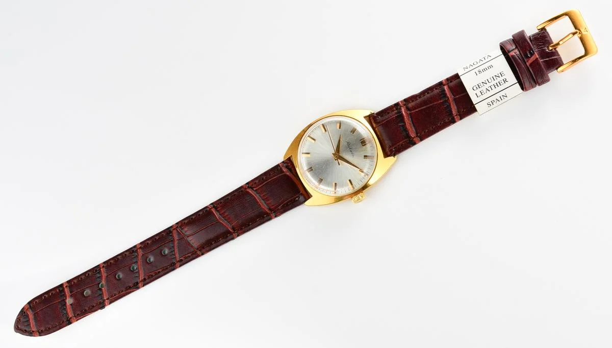 Raketa vintage gold-plated wrist watch