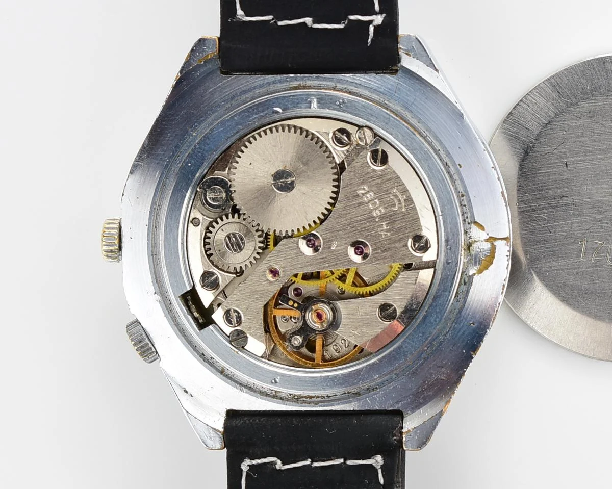 Soviet Raketa perpetual calendar mechanical watch