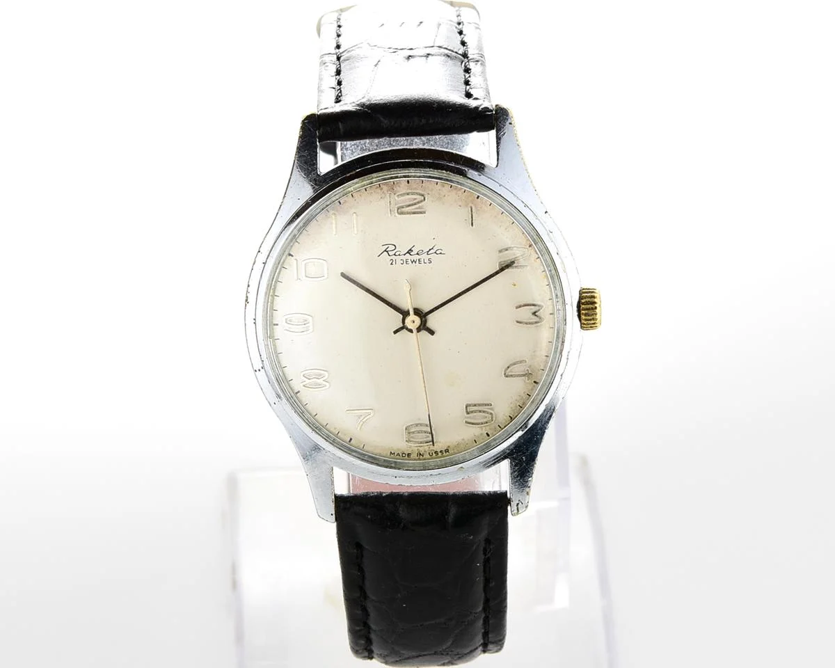 Soviet Raketa vintage mechanical watch