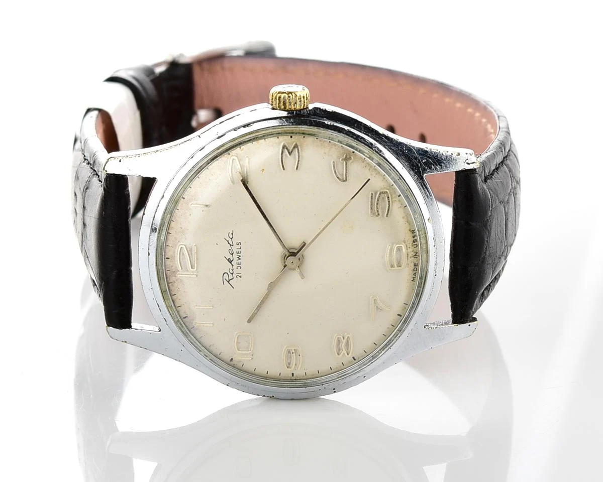 Soviet Raketa vintage mechanical watch