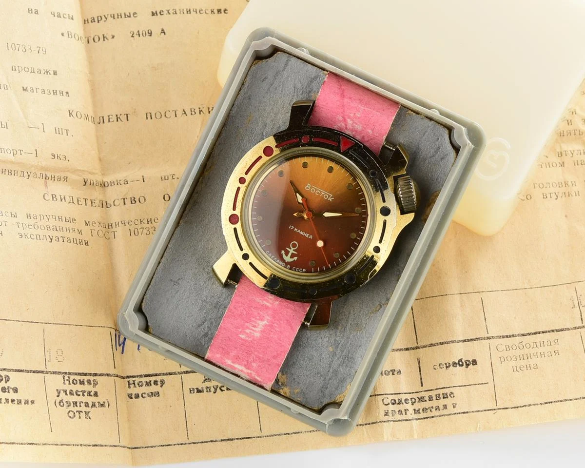 TIME CAPSULE: Vostok Commander’s Junior mechanical watch – New Old Stock (NOS)!