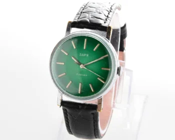 Vintage mechanical Zaria watch