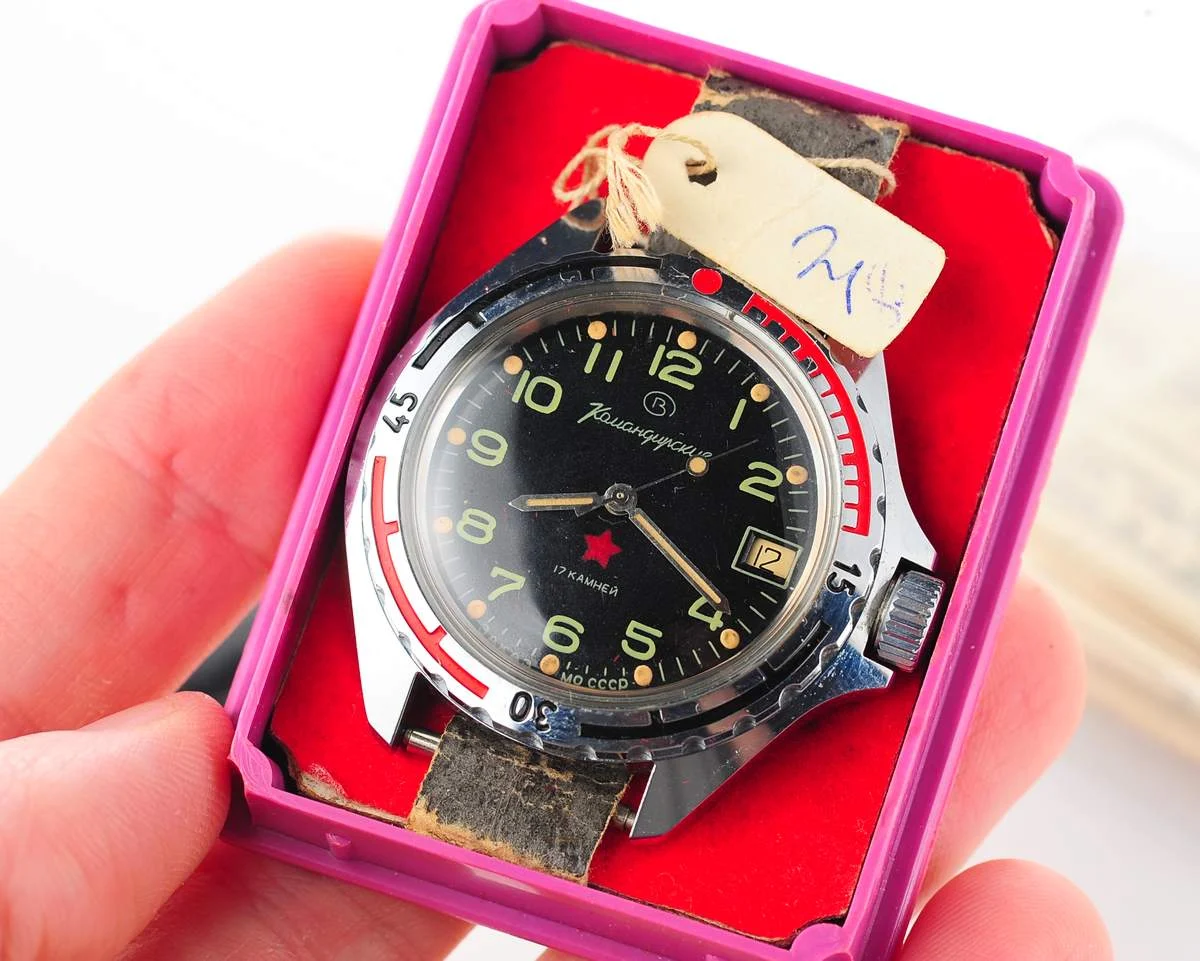 TIME CAPSULE: Vostok Komandirskie limited series watch - "Zakaz MO CCCP"!