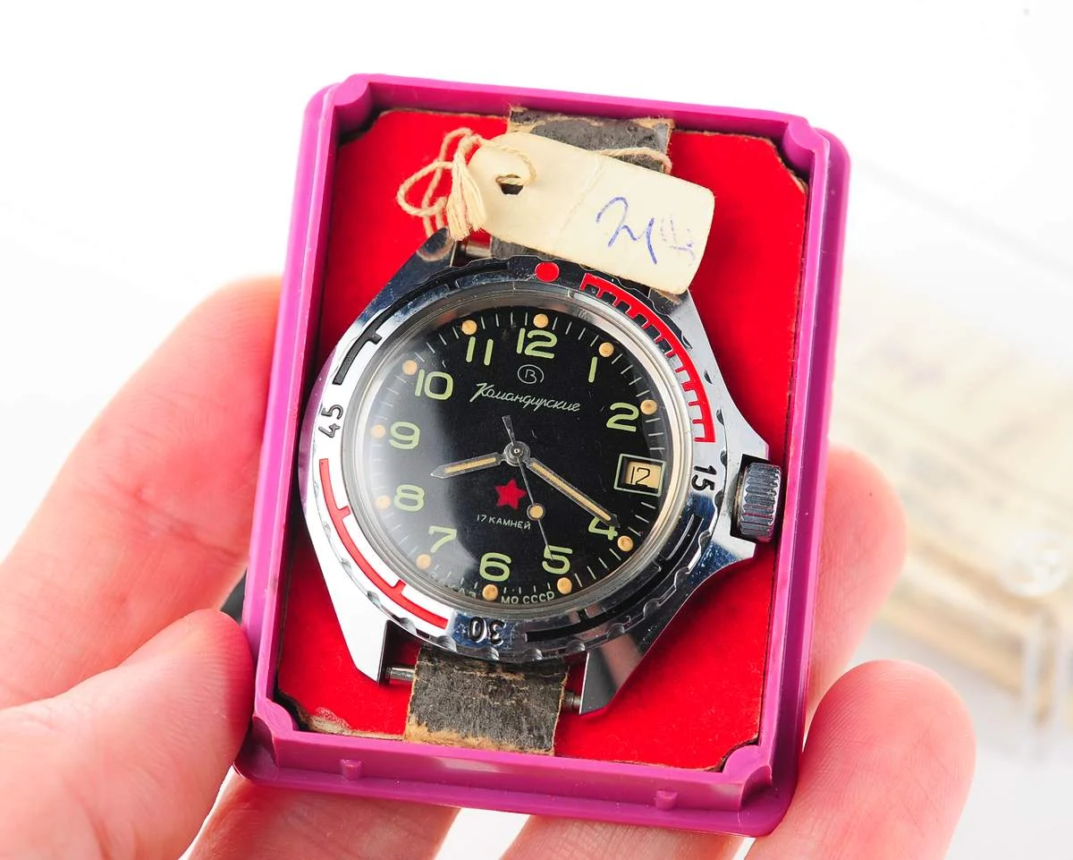 TIME CAPSULE: Vostok Komandirskie limited series watch - "Zakaz MO CCCP"!