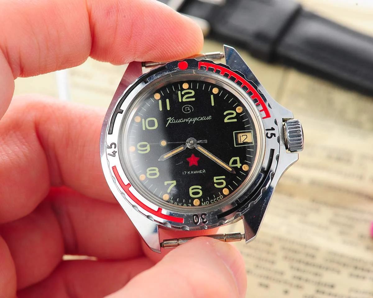 TIME CAPSULE: Vostok Komandirskie limited series watch - "Zakaz MO CCCP"!
