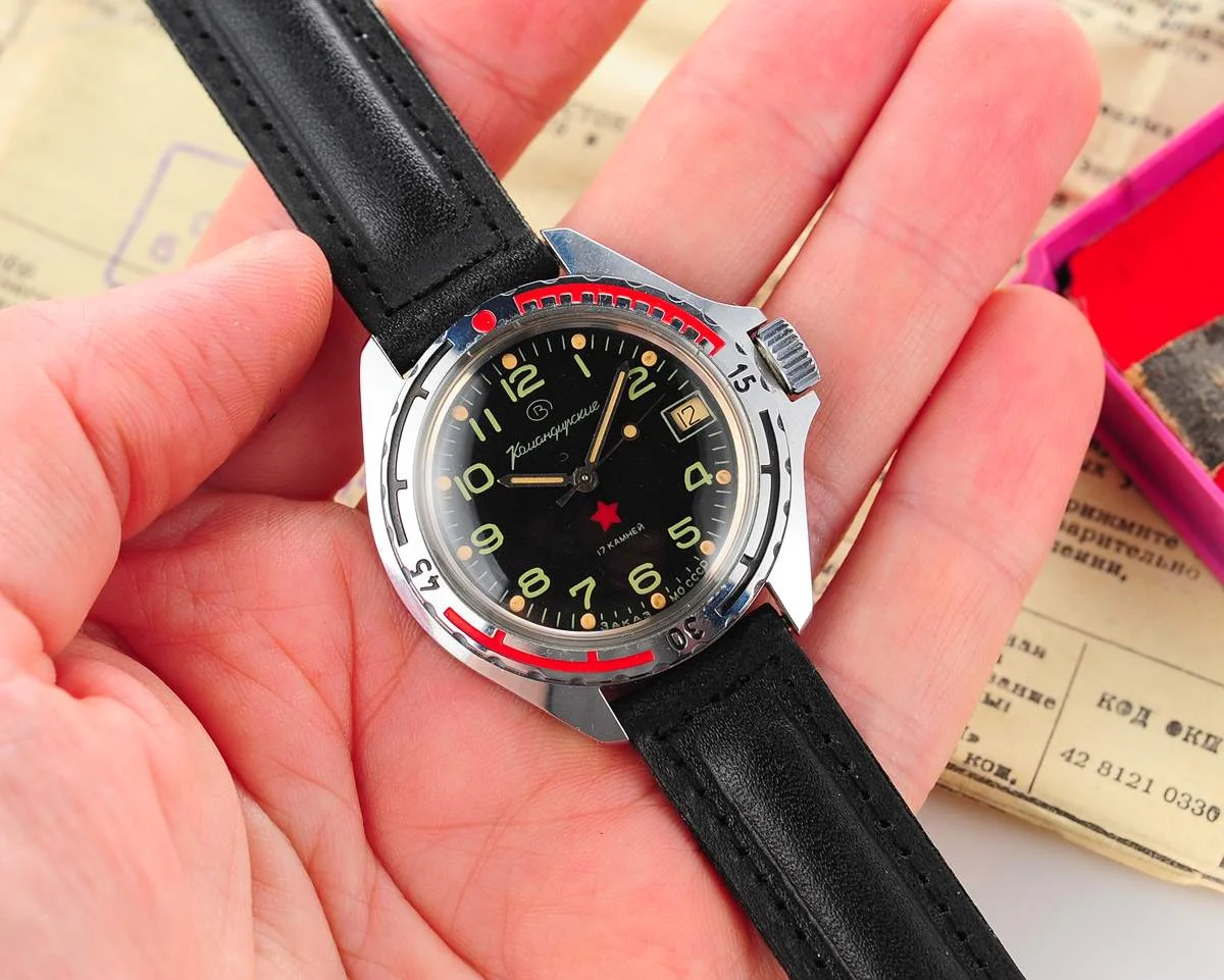 TIME CAPSULE: Vostok Komandirskie limited series watch - "Zakaz MO CCCP"!