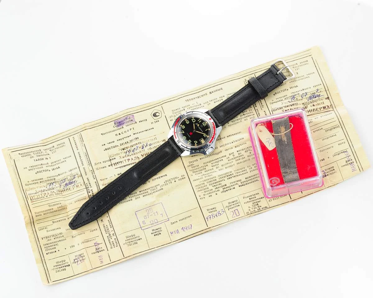 TIME CAPSULE: Vostok Komandirskie limited series watch - "Zakaz MO CCCP"!