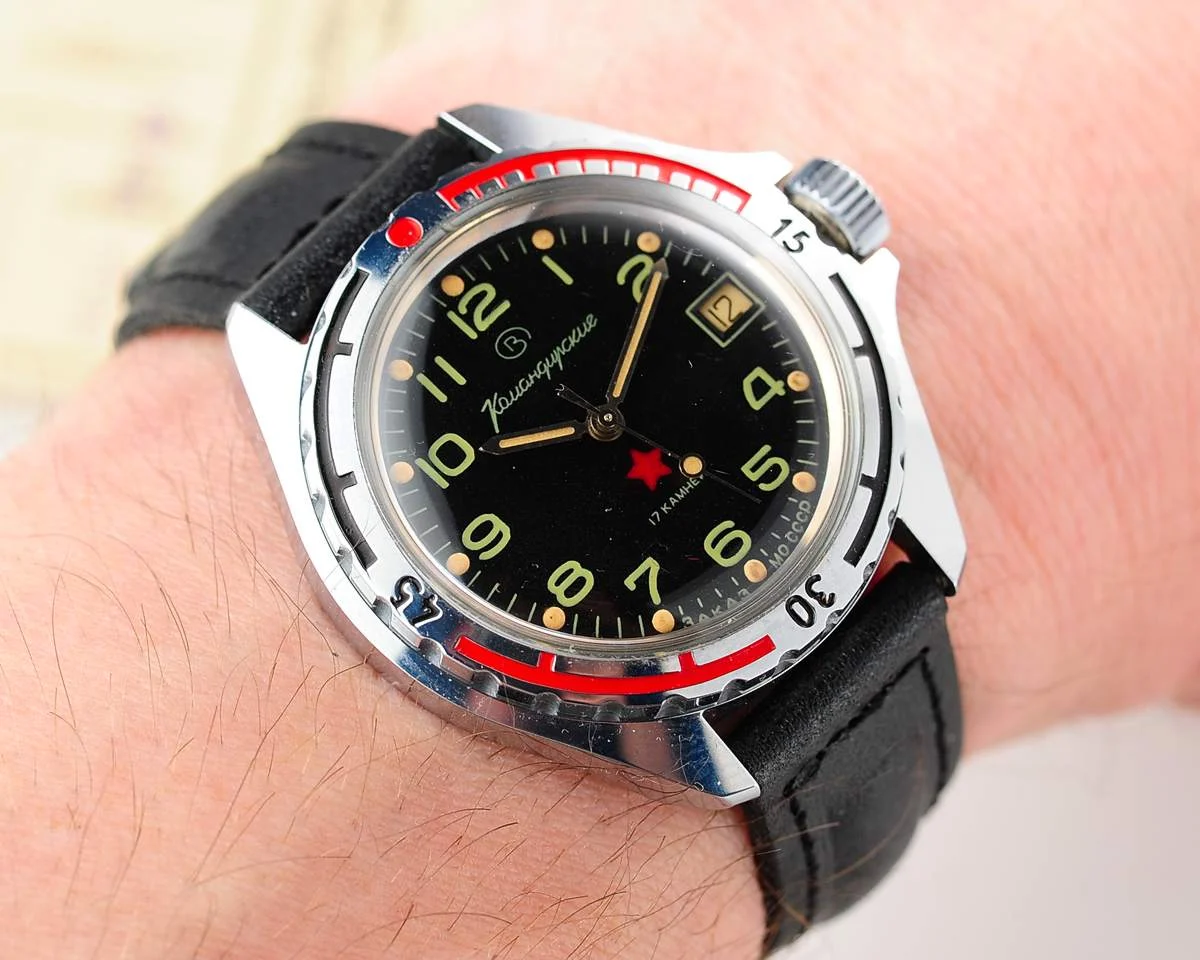 TIME CAPSULE: Vostok Komandirskie limited series watch - "Zakaz MO CCCP"!